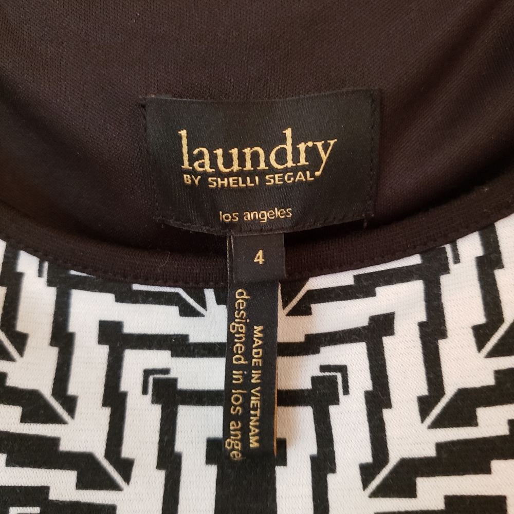 Laundry Geometric Patterned Dress - image 2